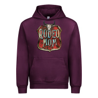 Mauve Wine Rodeo mom Mother's Day Urban Hoodie - FaDigitalArtStudio