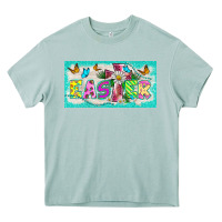 Arona easter cross license plate template Heavy Core Tee - BarkalooDesign