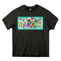Asphalt easter cross license plate template Heavy Core Tee - BarkalooDesign