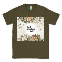 Army Green best garandma ever Classic Tee - MaliasSmallBusiness