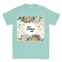 Seafoam best garandma ever Classic Tee - MaliasSmallBusiness