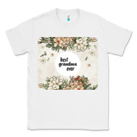White best garandma ever Classic Tee - MaliasSmallBusiness