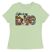 Matcha coffee İs mt love Ladies Tee - CowhideDigitalArt