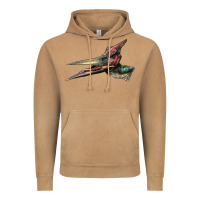 Vintage Camel Pteranodon Face Vintage Hoodie - LillyAllenDesigns