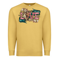 Antique Gold Love Horse Premium Sweatshirt - HowdyJamesFarm