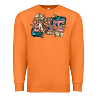 Carrot Love Horse Premium Sweatshirt - HowdyJamesFarm