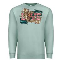 Seafoam Love Horse Premium Sweatshirt - HowdyJamesFarm