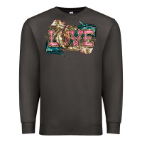 Smoke Love Horse Premium Sweatshirt - HowdyJamesFarm