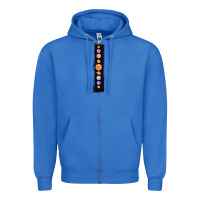 True Royal Planets Colour Zipper Hoodie - Bettercallsaul