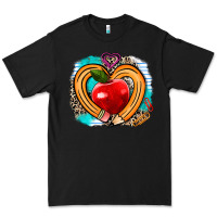 Black teacher heart pen Premium Tee - AdoDesignShop