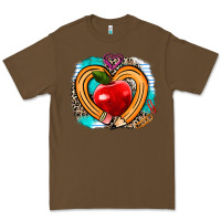 Cacao teacher heart pen Premium Tee - AdoDesignShop