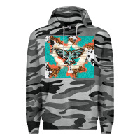 Slate Camo freebird with leopard and cowhide pattern Premium Hoodie - TumblerDesignByShophia