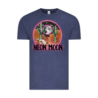 Vintage Denim neon moon Vintage Tee - MaliasSmallBusiness