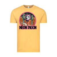 Vintage Mustard neon moon Vintage Tee - MaliasSmallBusiness