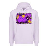 Lilac mardi gras background Premium Hoodie - JahusDesignShop