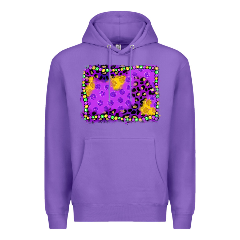 Mardi Gras Background Premium Hoodie by JahusDesignShop | Teevron