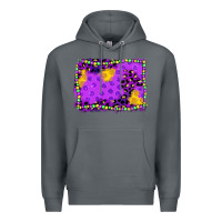 Rock mardi gras background Premium Hoodie - JahusDesignShop