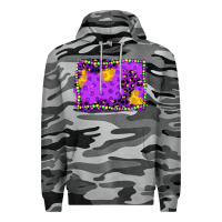 Slate Camo mardi gras background Premium Hoodie - JahusDesignShop