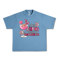 Pebble Blue even cupid needs a margarita Urban Heavy Tee - MaliasSmallBusiness