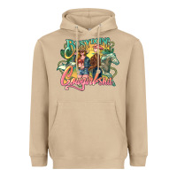 Mushroom Busy doing Cowgirl shit Heavyweight Hoodie - HowdyJamesFarm