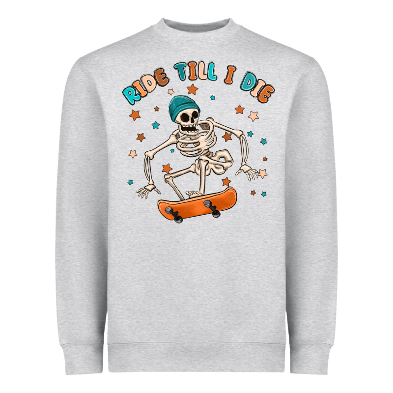 Ride Till I Die Heavyweight Sweatshirt by MaliasSmallBusiness | Teevron