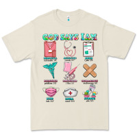 Bone nurse god says i am  nurse elements Premium Tee - AdoDesignShop