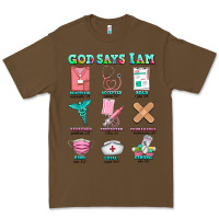 Cacao nurse god says i am  nurse elements Premium Tee - AdoDesignShop