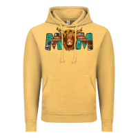 Vintage Mustard highland cow mom Vintage Hoodie - Jasminsmagicworld
