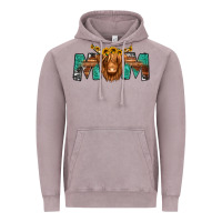 Vintage Zinc highland cow mom Vintage Hoodie - Jasminsmagicworld