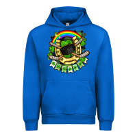 Cobalt St. Patrick's Day Hockey Urban Hoodie - FaDigitalArtStudio