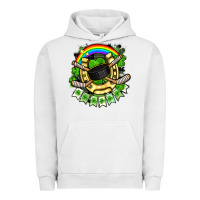 Pigment Lunar Rock St. Patrick's Day Hockey Urban Hoodie - FaDigitalArtStudio