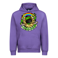 Tulip St. Patrick's Day Hockey Urban Hoodie - FaDigitalArtStudio