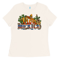 Bone viva mexico Ladies Tee - RanaPortraitStore