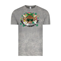 Cloud Rock st. patrick's day highland cow Vintage Tee - MaliasSmallBusiness