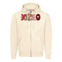 Sandshell xoxo cupid Zipper Hoodie - RanaPortraitStore