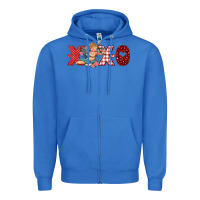 True Royal xoxo cupid Zipper Hoodie - RanaPortraitStore