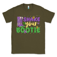 Army Green shake your bootie Classic Tee - MaliasSmallBusiness