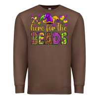 Chestnut Here for the beads Premium Sweatshirt - HowdyJamesFarm