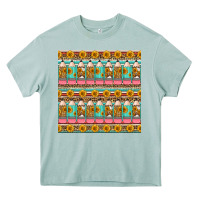 Arona school teacher seamless pattern Heavy Core Tee - HRA Design Shop