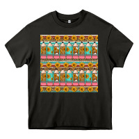Asphalt school teacher seamless pattern Heavy Core Tee - HRA Design Shop