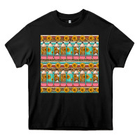 School Teacher Seamless Pattern Heavy Core Tee | Teevron