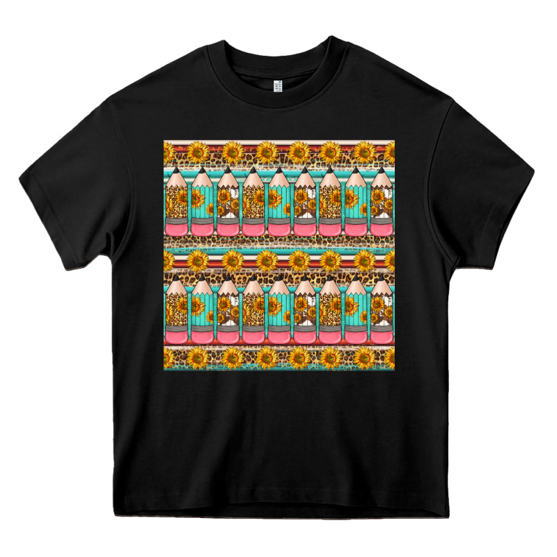 School Teacher Seamless Pattern Heavy Core Tee by HRA Design Shop | Teevron