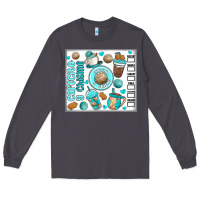 Smoke cafecito y chisme Long Sleeve Tee - MaliasSmallBusiness