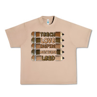 Burro teach love inspire Urban Heavy Tee - MaliasSmallBusiness