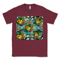 Burgundy summer fruits Classic Tee - CowhideDigitalArt
