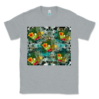 Heather Grey summer fruits Classic Tee - CowhideDigitalArt