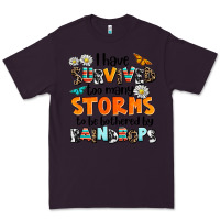 Plum i have survived to may storms to be bothered by ra Premium Tee - AdoDesignShop