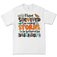 White i have survived to may storms to be bothered by ra Premium Tee - AdoDesignShop