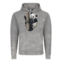 Cloud Rock Giant Panda Vintage Hoodie - LillyAllenDesigns