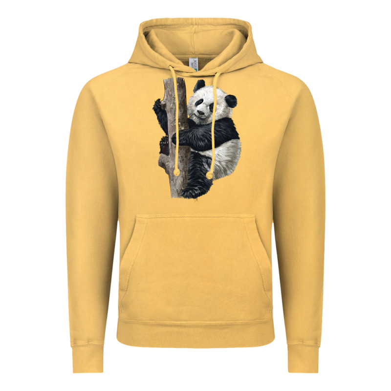 Giant Panda Vintage Hoodie by LillyAllenDesigns | Teevron